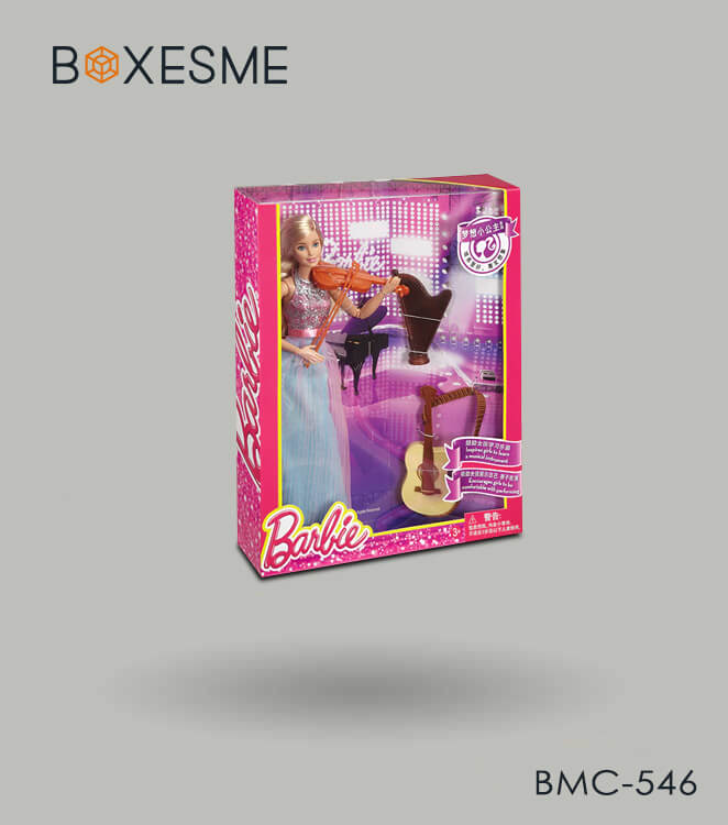 barbie packaging box