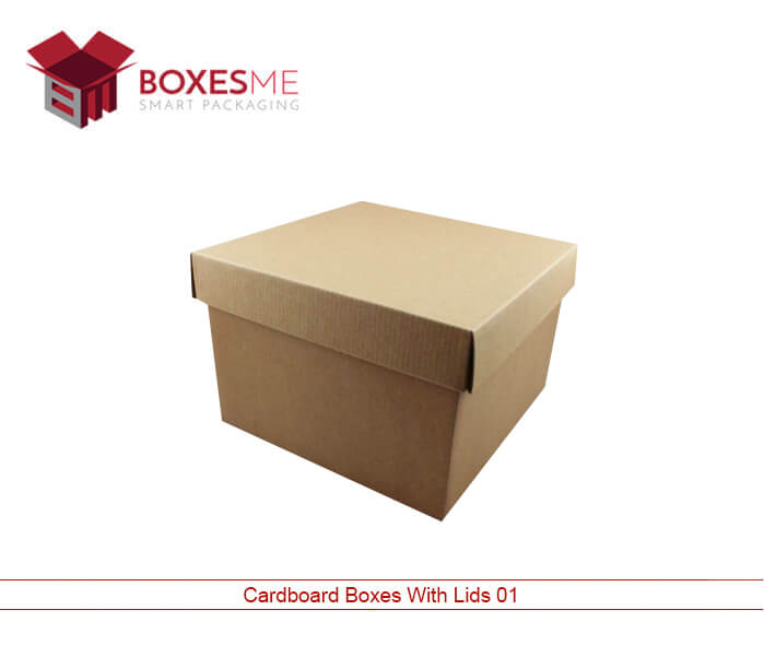 Cardboard Boxes With Lids | Custom Cardboard Boxes With Lids