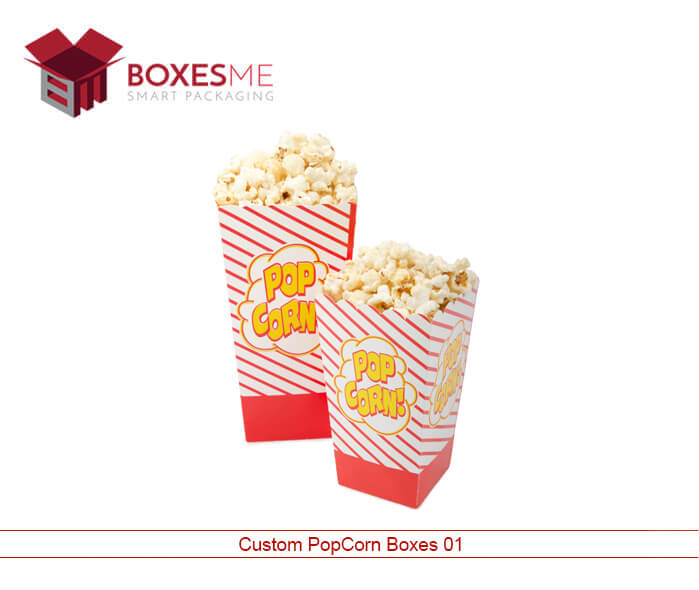 Popcorn Boxes | Custom Popcorn Packaging Wholesale | BoxesMe